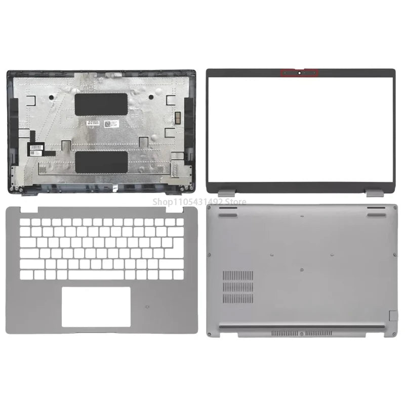 New Laptop Case For Dell Latitude 5420 E5420 LCD Back Cover Front Bezel Palmrest Bottom Case Silver 0DW98X 063DTN A20695 A20697