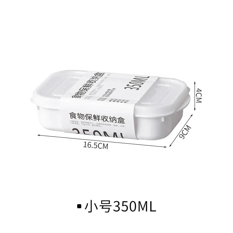 Food Storage Containers, Fresh Box, Kitchen Food Sealed Crisper Containers, Refrigerator Food Storage Containers
