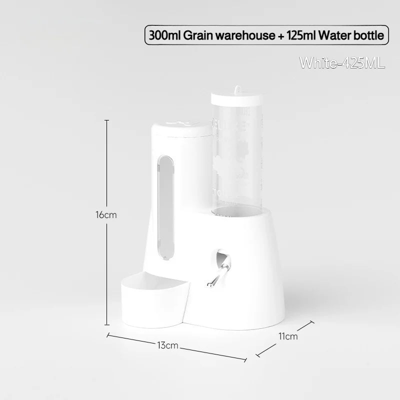 80-425ml Hamster Water Bottle with Stand Leak-Proof Dechatable Automatic Dispenser Small Pet Supplies for Guinea Pigs Rabbit Use