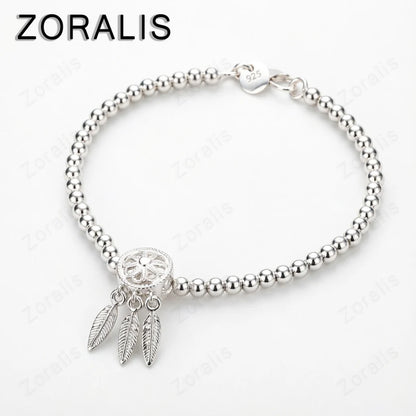 Fine 18K Gold Bracelet Beads Chain Dream For Women Luxury Fashion Party Wedding Jewelry Lovers Gift Charms