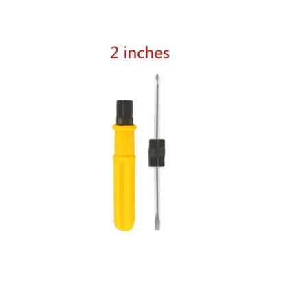 2 Sides Double Head Slotted Cross Screwdrivers Portable Household Outdoor Hand Screws Driver Remover Repair Tools Hand Tools