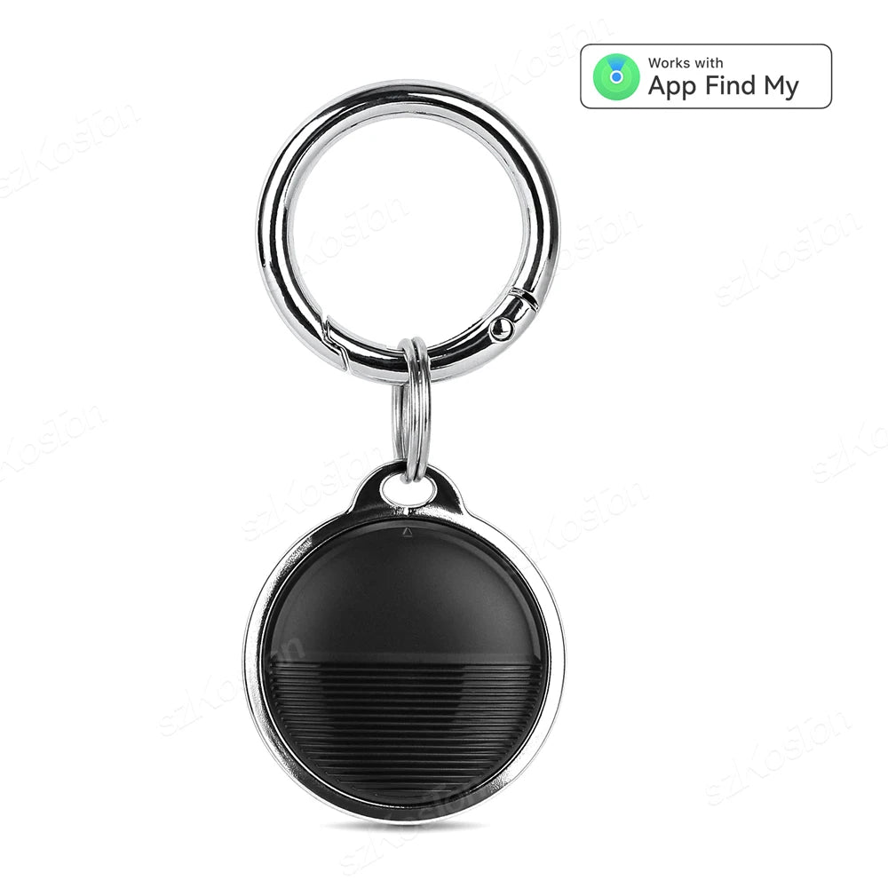 GPS-Tracker für iOS: Intelligenter, Bluetooth-kompatibler Mini-GPS-Locator für Brieftasche und Schlüssel – Anti-Verlust-Gerät, kompatibel mit der „Wo ist?“-App