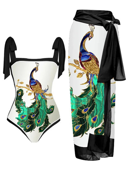 2023 New Arrival Push Up Women Bikini Set Floral Printed Ruffle Bikinis Strappy Bandage Swimwear Brazilian Biquini Bathing Suit