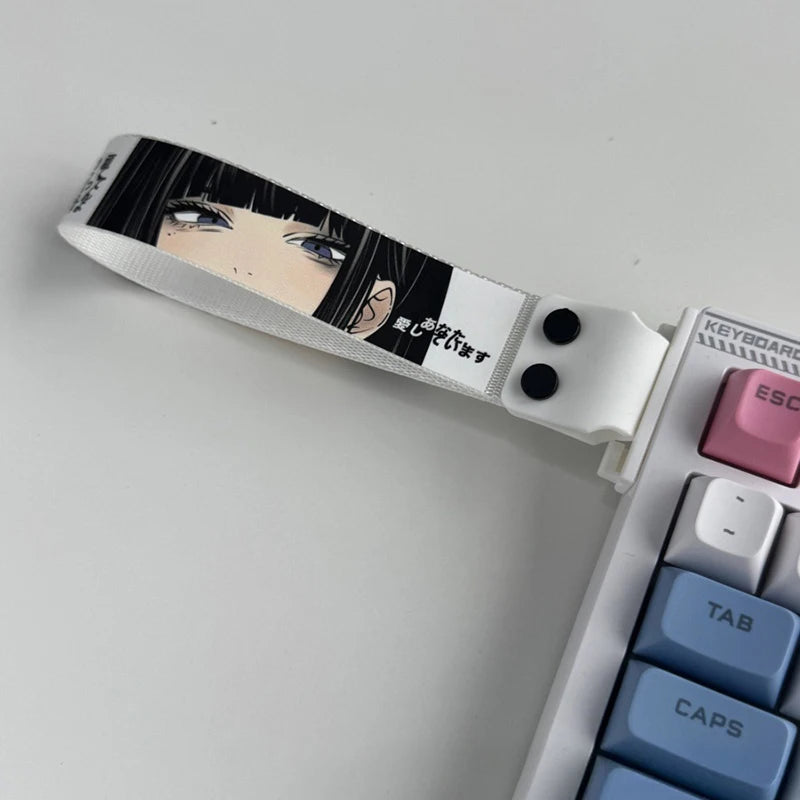 Fashion Keyboard Ribbon Mechanical Keyboard Strap Universal Personalized Anime Keyboard Ribbon Keyboard Decor Accessories