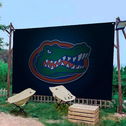 F-Florida G-Gators Football Cartoon Flag Art Science Fiction Room Home Decor Wall Hanging Home Decor Banner
