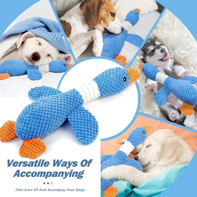 Cat Dog Toys for Aggressive Chewers Cats Dogs,Chew Squeak Toy Cats Dogs Interactive Plush Doll Pet Products