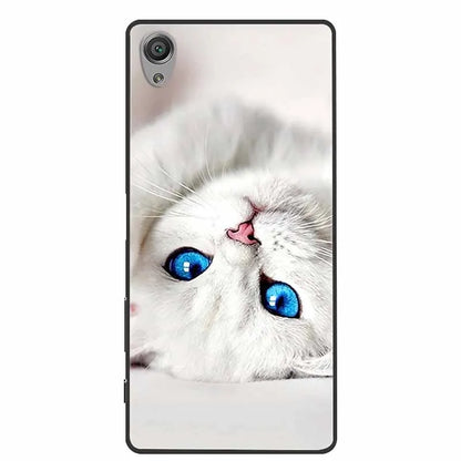 For Sony Xperia X Case F5121 Fashion Soft TPU Silicone Back Cases for Sony Xperia X Cover Protective Funda XperiaX Cartoon F5122