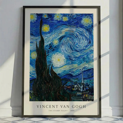 CLASSIC Paintings Van Gogh Poster Versatile HD Waterproof Wall Art Self-Adhesive Decor for Any Space Ideal Gift