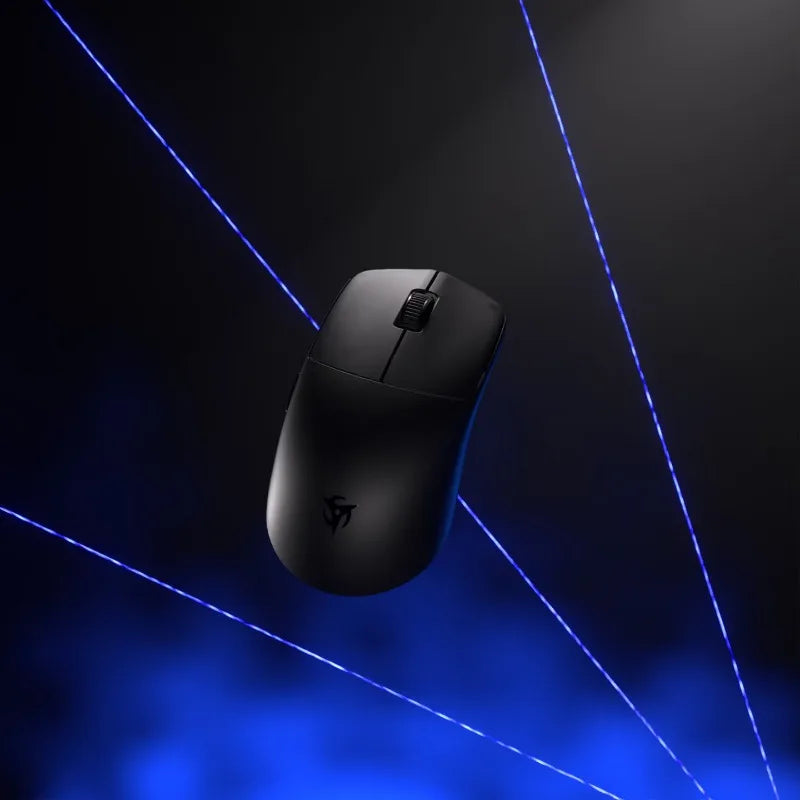 NINJUTSO Sora V3 8K Wireless Gaming Mouse 3.5 Weeks Long Battery Life Dual-Engine 45000DPI Low Latency with NinjaForce Drivers