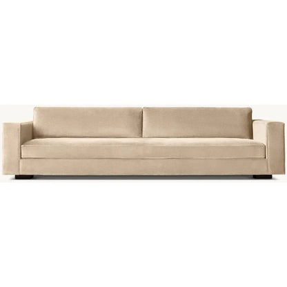 Luxury Hotel Indoor Furniture Hand Assembled Velvet Upholstery Living Room Bedroom Bench-seat Sofa