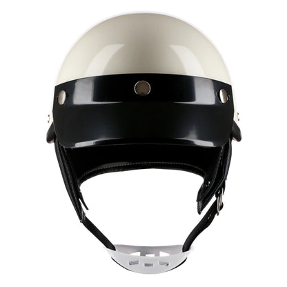 Retro Motorcycle Helmet Motorcycle Helmet for Harley Four Seasons Personality Scoop Helmet Electric Car Half Helmet