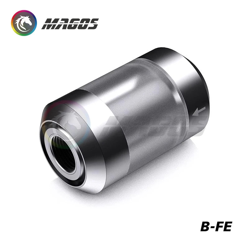 B-FE High Performance Metal Water Cooling Filter With High Flow Rate + Low Water Resistance, G1/4'' 0.058MM 250 Mesh Filter Net