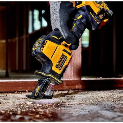 DEWALT DCS369 20V Reciprocating Saw,One-Handed,Cordless,The Multi - Tasking Powerhouse for Swift Wood,Metal & Pipe Cutting