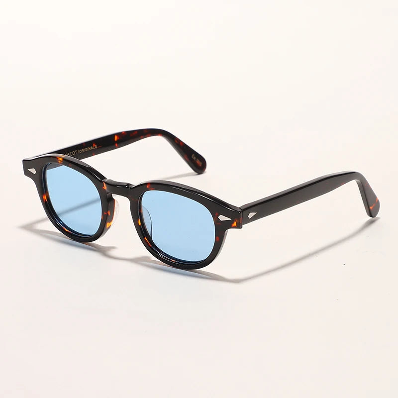 Lemtosh Sunglasses Man Johnny Depp Polarized Sun Glasses Woman Luxury Brand Vintage Acetate Frame Driver's Shade