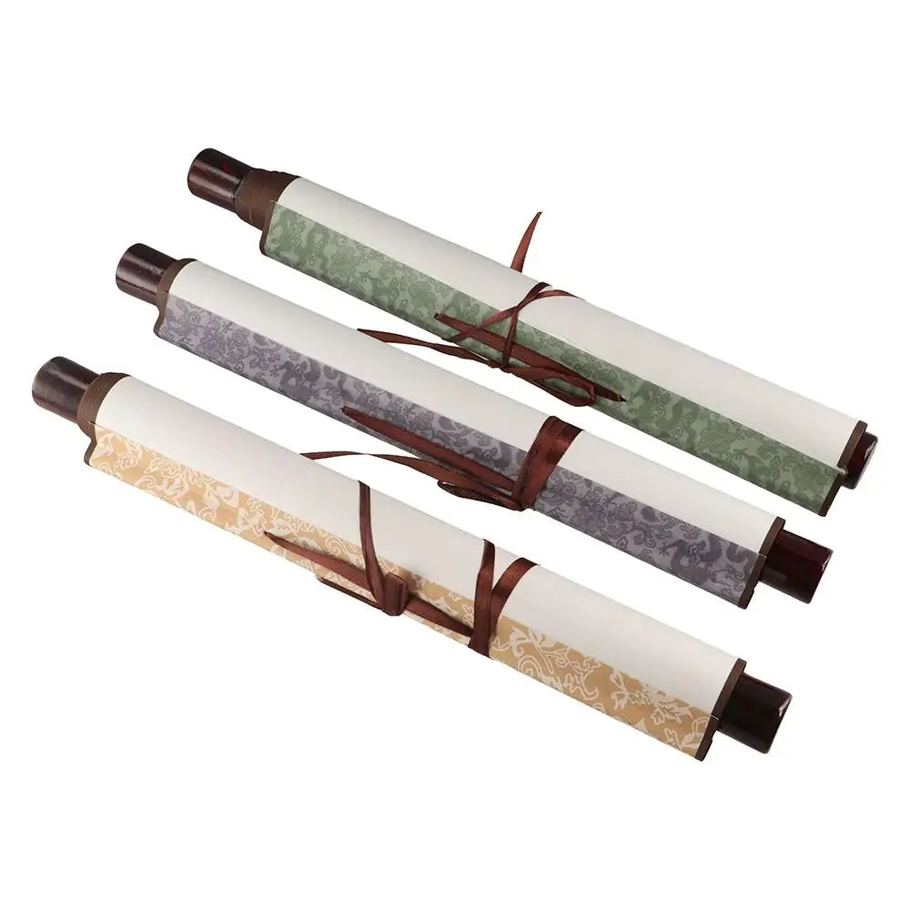 DIY Crafts Home Decoration Self Made Gifts Drawing Canvas Scrolls Calligraphy Mounting Painting Scroll Blank Hanging Scroll
