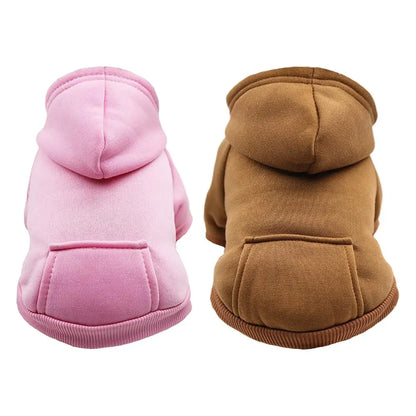 Pet Dog Clothes For Winter Clothing Warm Clothing for Chihuahua Coat Puppy Outfit Pet Clothes for French Bulldog Hoodies