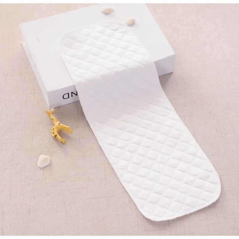 10Pcs Baby Diapers Reusable Washable Cotton Diaper Ecological Nappies Insert Cotton Cloth Breathable Absorbent Cloth Diapers