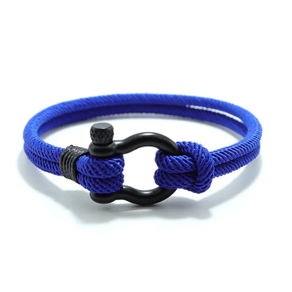 Noter Unique Outdoor Mountaineering String Bracelet For Men High Quality 4mm Cord Chain Wrap Braslet Leisure Wrist Accessories