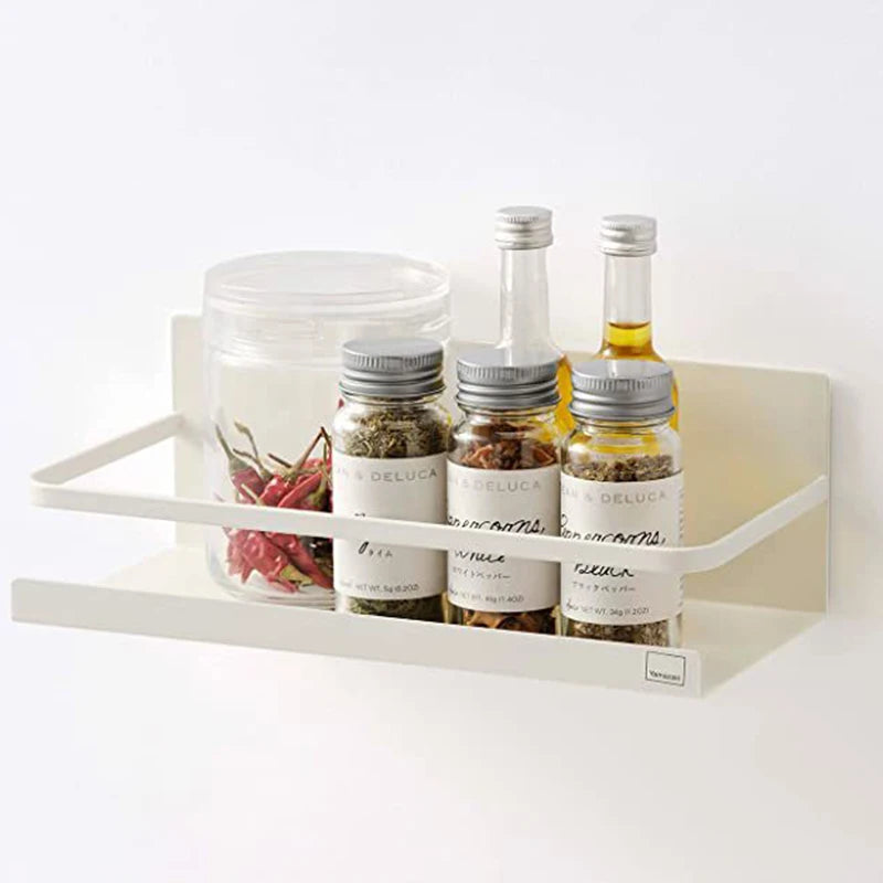 Magnetic Spice Rack Fridge Organizer Shelf Side Wall Refrigerator Storage for Spices Organization for Home and Kitchen