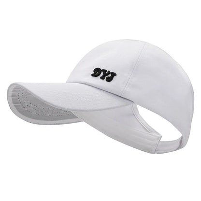 Summer Women's Sun Hat Outdoor Sports Running Snapback Baseball Hats Messy High Ponytail Bun Caps Female Casual Visors Beach Cap