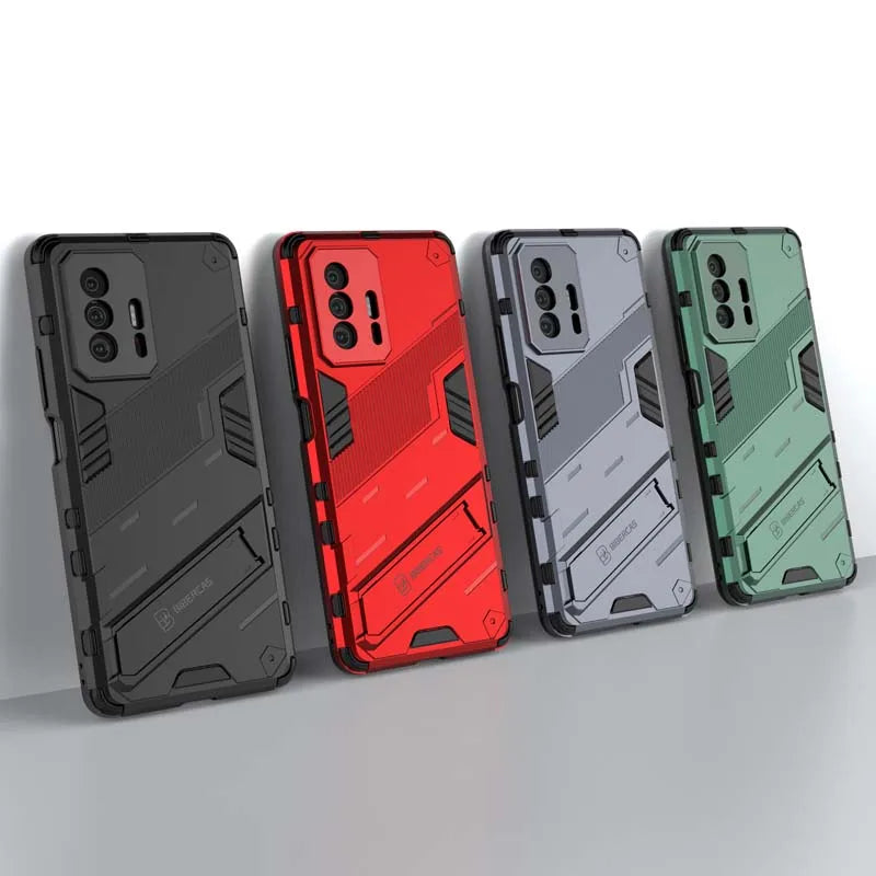 Shockproof Case For Xiaomi Mi 10 11 12 Lite 13 14 Ultra 10T 11T 12T 13T 14T Pro Armor Holder Back Coque for POCO C65 C75 Cover