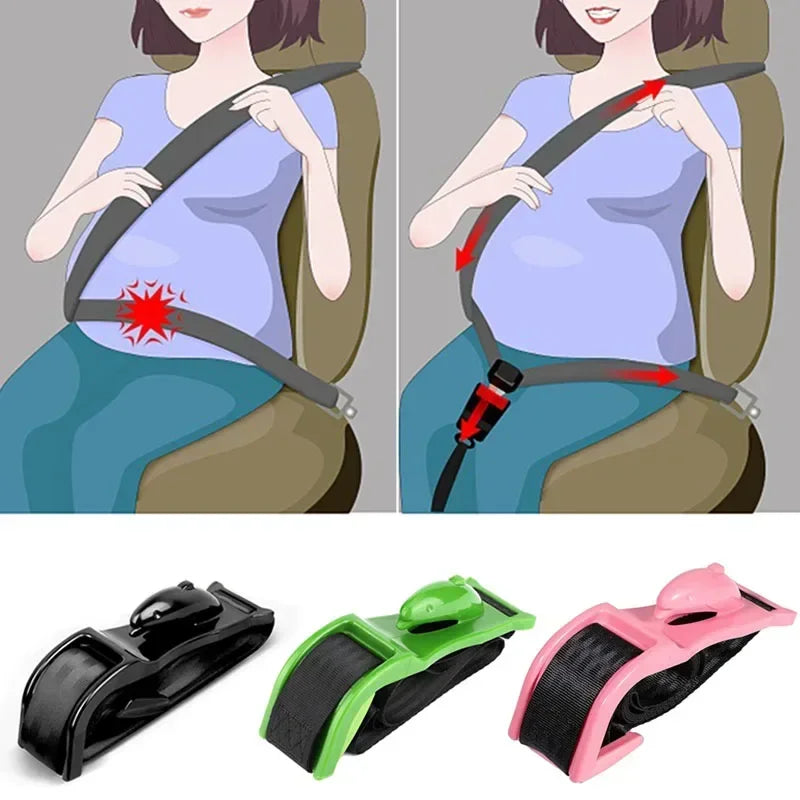 Baby Protector Adjuster Extender Accessories Car Seat Safety Belly Support Belt for Pregnant Woman Maternity Moms Belly Unborn