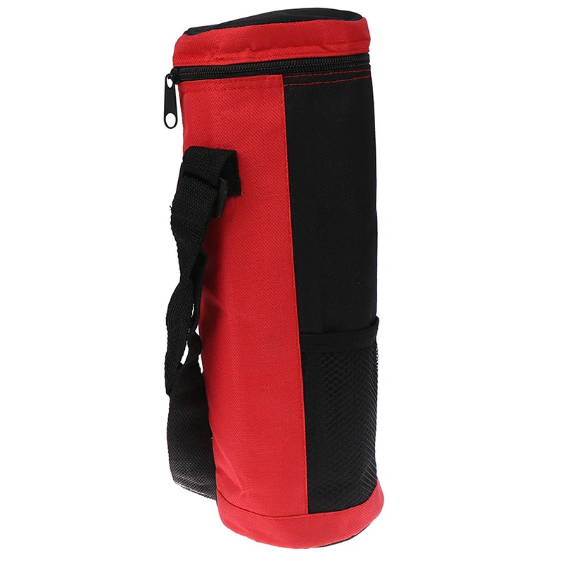 1x Water Bottle Cooler Tote Bag Universal Water Bottle Pouch High Capacity Insulated Cooler Bag Outdoor Traveling Camping Hiking