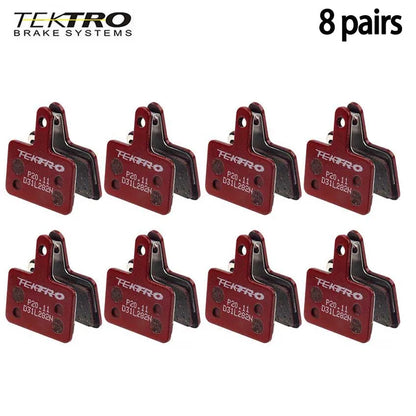 TEKTRO P20.11 Semi-Metallic Brake Pads for Mountain Bike Disc Brake Systems - High Friction, Durable & Quiet Performance