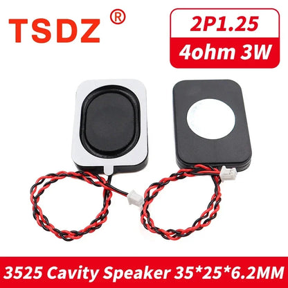 1Pcs 4 8 Ohm 3W 4Ohm 2W Mini Portable Audio Speakers 2030 3525 TV LED Cavity Sound Speaker DIY Home Theater Music Loudspeaker