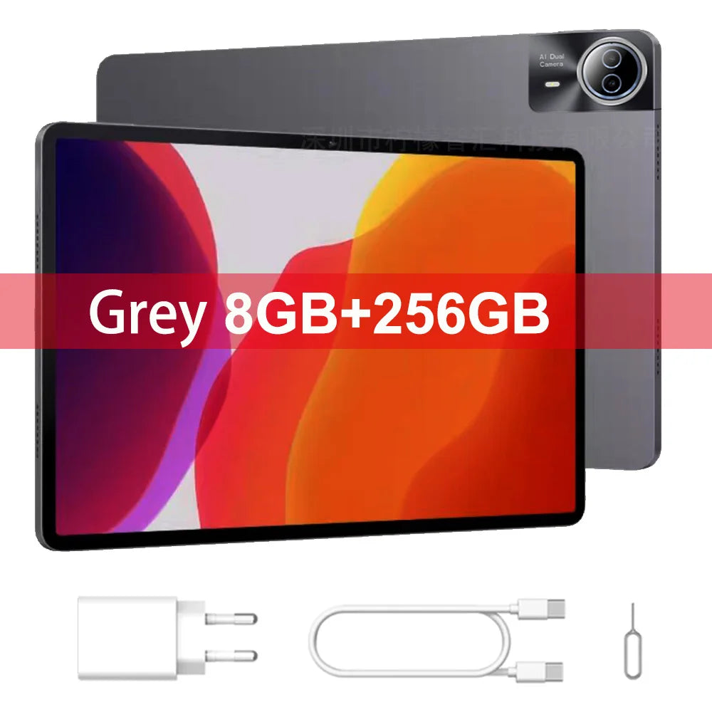 NEW 14 Inch Tablet PC Large Screen 1920x1200 IPS CPU T616 16+512GB Tablet 14" Android 15.0 4G LTE Game Studio PAD Drawing stylus