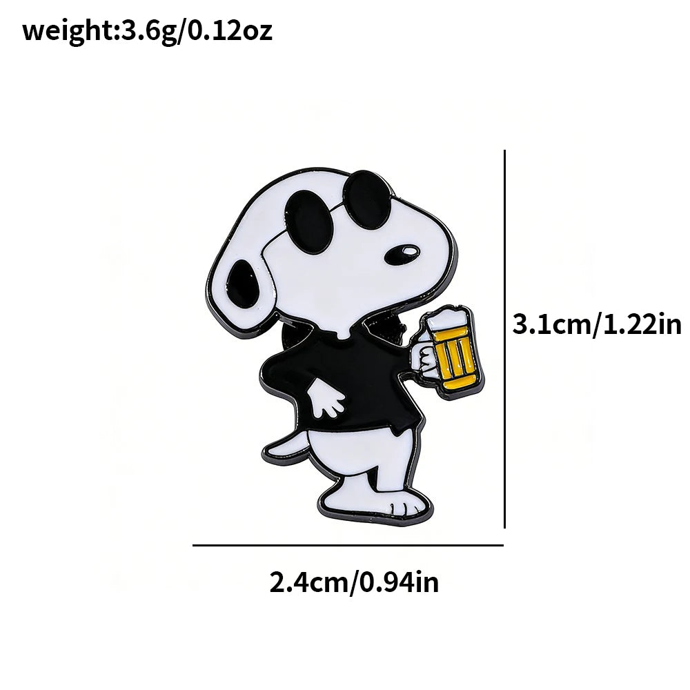 Anime fashion metal brooch, suitable for backpacks, clothing accessories, and women's bags, party favors