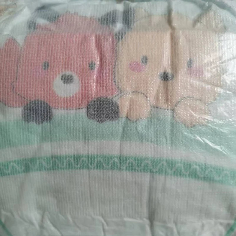 5pcs Extra Large Thick ABDL Adult Baby Disposable Diaper Pant Large Capacity Cartoon Pattern DDLG diapers No Reused Panties