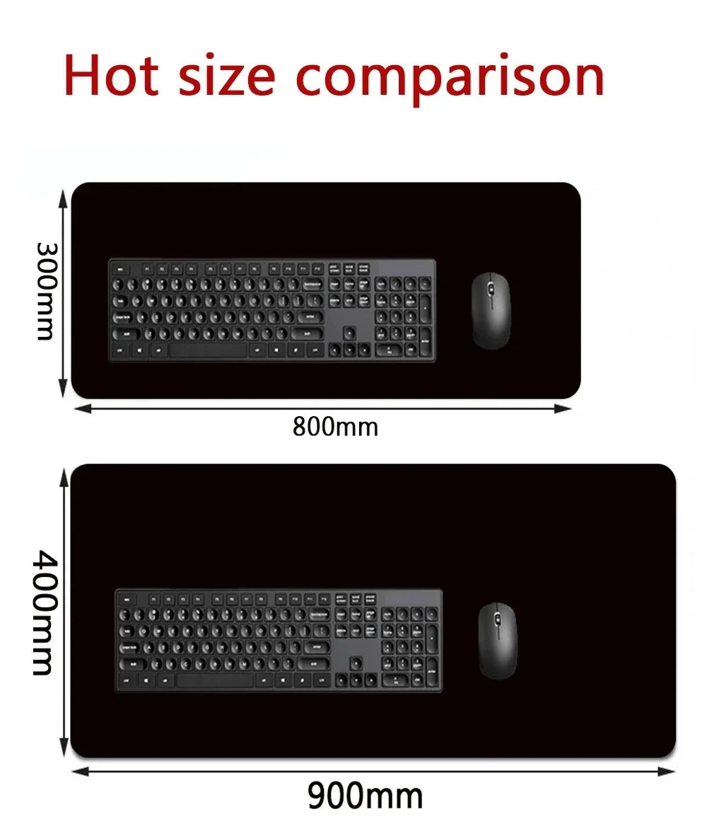Gaming Mouse Pad Kawaii Mousepad Gamer Desk Mat Cartoon P-pokemonS Keyboard Pad Computer Table Surface For Accessories Mausepad