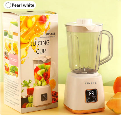 TINSOL Electric Juicer Portable Blender 10 Blades Multifunctional Juice Blender Fresh Juice Smoothie Blender Food Processor