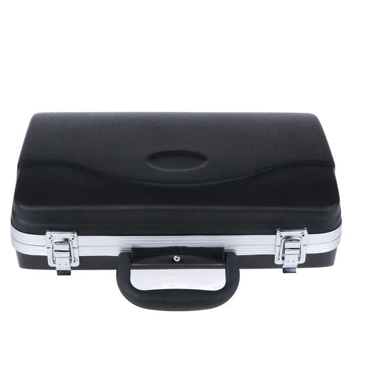 Clarinet Carrying Suitcase Box ABS Material Suspension Padding Accessories Bag for Music Instrument Storage
