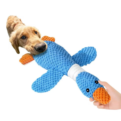 Indestructible Pet Toys for Aggressive Chewers Cats Dogs,Chew Squeak Toy Cats Dogs Interactive Plush Doll Pet Products