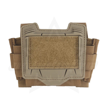 High-Performance Helmet Battery Pack - Versatile Auxiliary Bag, Elastic Strap Design for Hunting and Outdoor Use