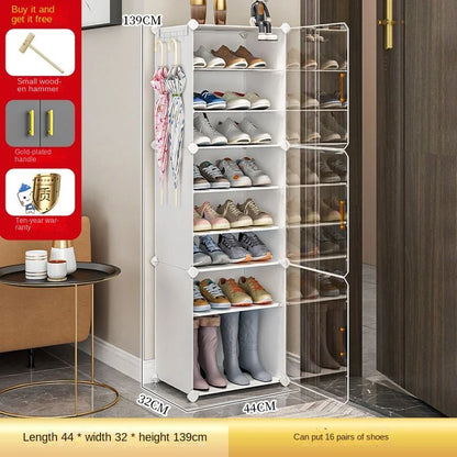 Modern Home Hallway Furniture Shoe Rack Cabinet For Living Room Storage Organizer Shelf Shoes Women's Sandals Cupboard Shoerack