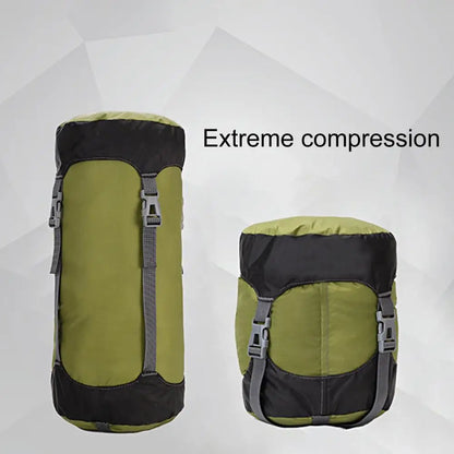 18/30/45/52-Liter Outdoor Sleeping Bag Compression Sack Large Capacity Adjustable Buckle Storage Bag Outdoor Gear Sleeping Bag