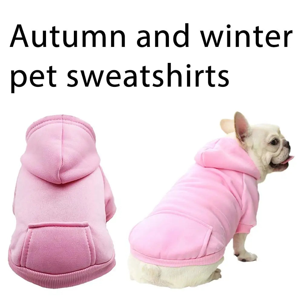 Pet Dog Clothes For Winter Clothing Warm Clothing for Chihuahua Coat Puppy Outfit Pet Clothes for French Bulldog Hoodies