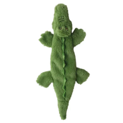 Cute Plush Squeak Toys Pet Wolf Rabbit Animal Plush Toys Dog Chew Whistling Involved Squirrel Dog Toy Funny Pet Products