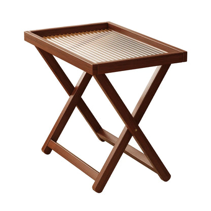 Folding Side Table,Durable Tv Tray Bed Table,Small End Table For Living Room, Bedroom