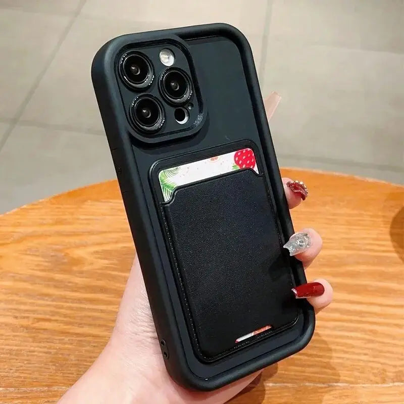 For xiaomi 8 9 10 Case xiaomi 11 12 13 14 T Phone Case xiaomi 10s MI 10 Pro Mi 11 Ultra Mi 15 8 Pro Cover Card Insert Anti-fall