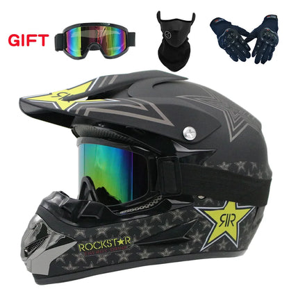 2019 New Flip Up Motorcycle Helmet Children motocross Off Road Helmet ATV Dirt bike Downhill MTB DH racing helmet.