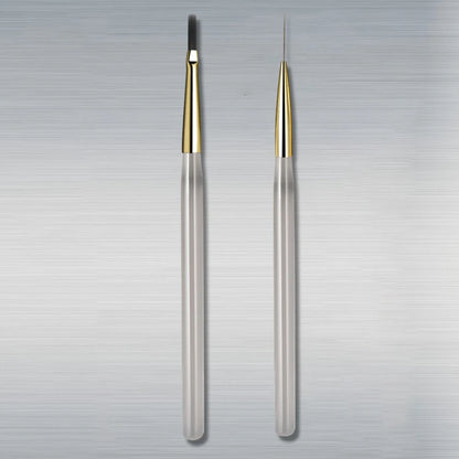 Nail Art UV Gel DIY Design Manicure Painting Brush Acrylic Lines Pen Stripes Grid Flower Butterfly Drawing Watercolor Brushes