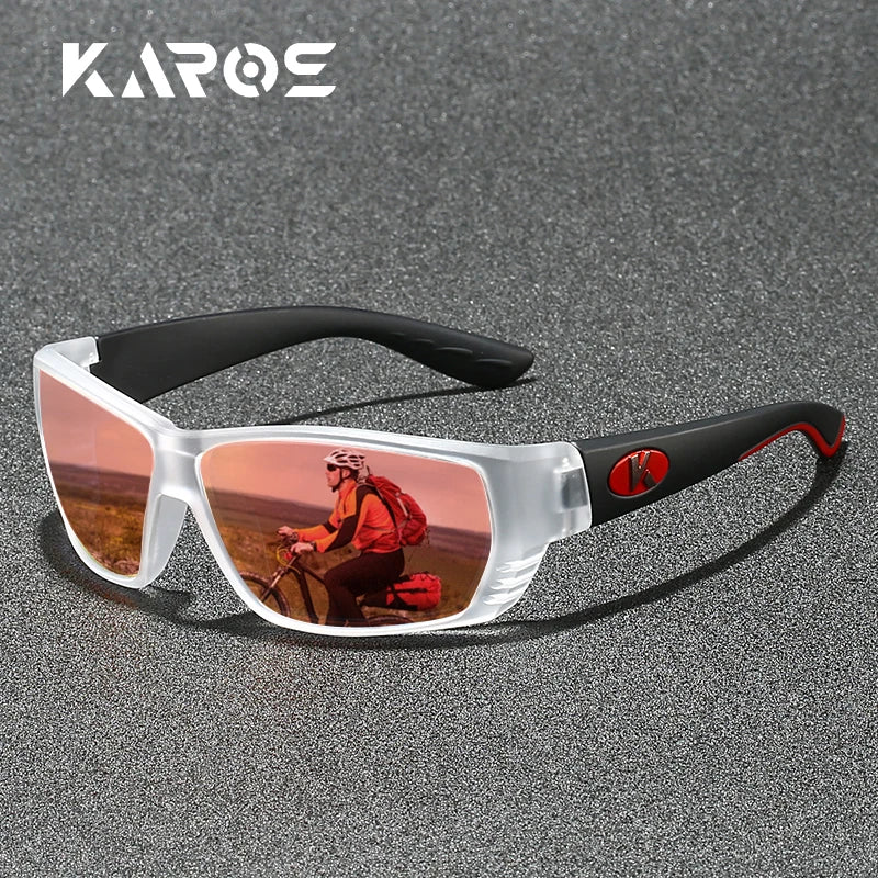 Sports Polarized Sunglasses with UV400 Protection for Cycling Running and Hiking Anti Glare and Durable Frame for Men and Women