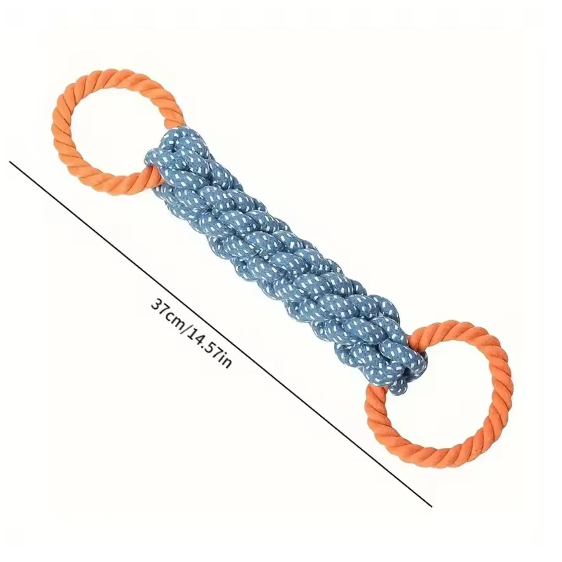 Pet Chew Tug Toys Interactive Dog Rope Toys for Medium Large Dogs Indestructible Giant Safe Teeth Cleaning Out Door Training