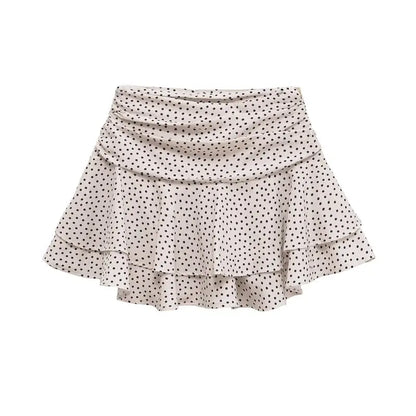 Casual Summer 2025 Women's Midi Skirt with Lace Hemline in Tee Colors A-Line Silhouette Slim Fit Sle for Casual Ocns