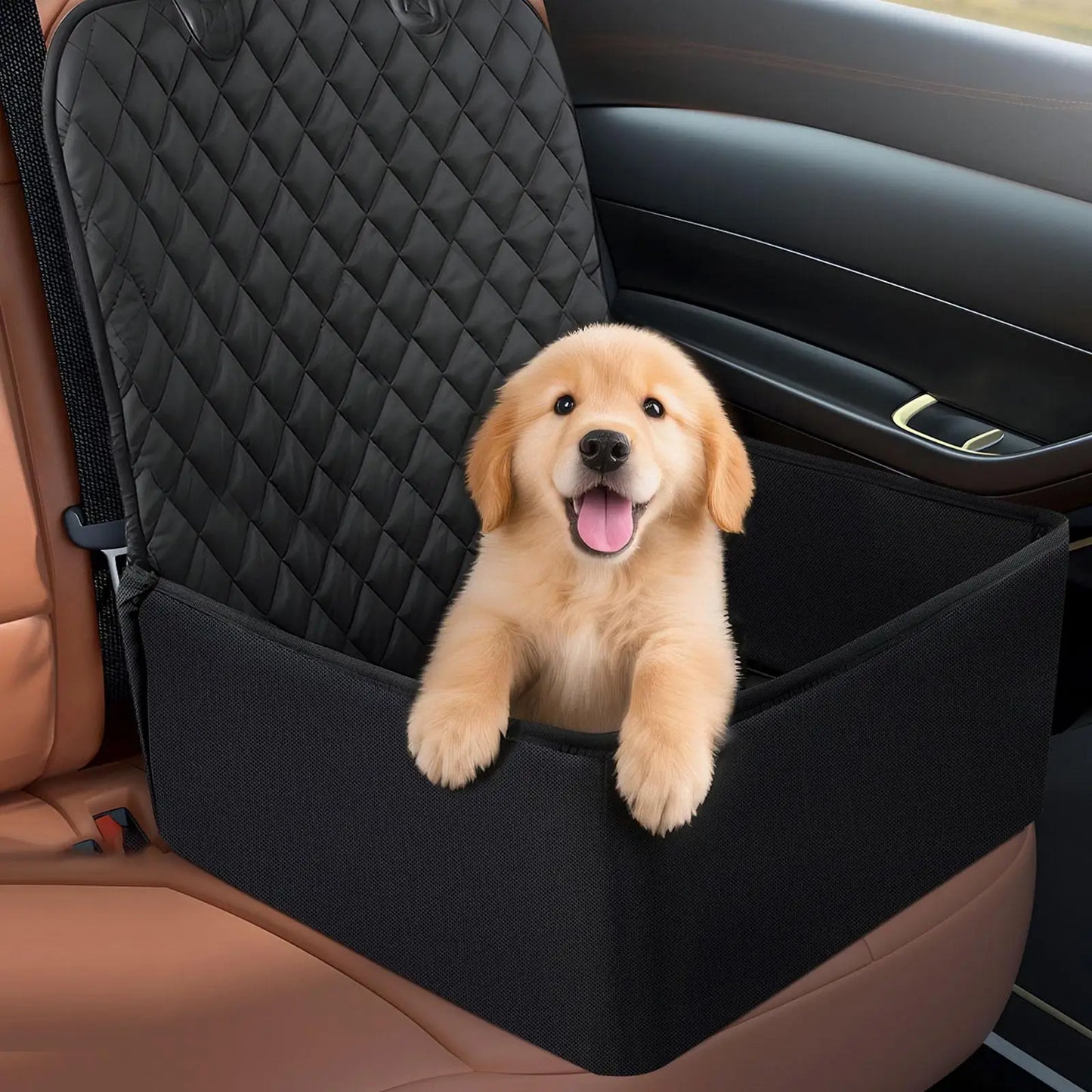 Dog Auto Seat Bed Pet Travel Car Bed Seat Multifunctional Stable Seat Puppy