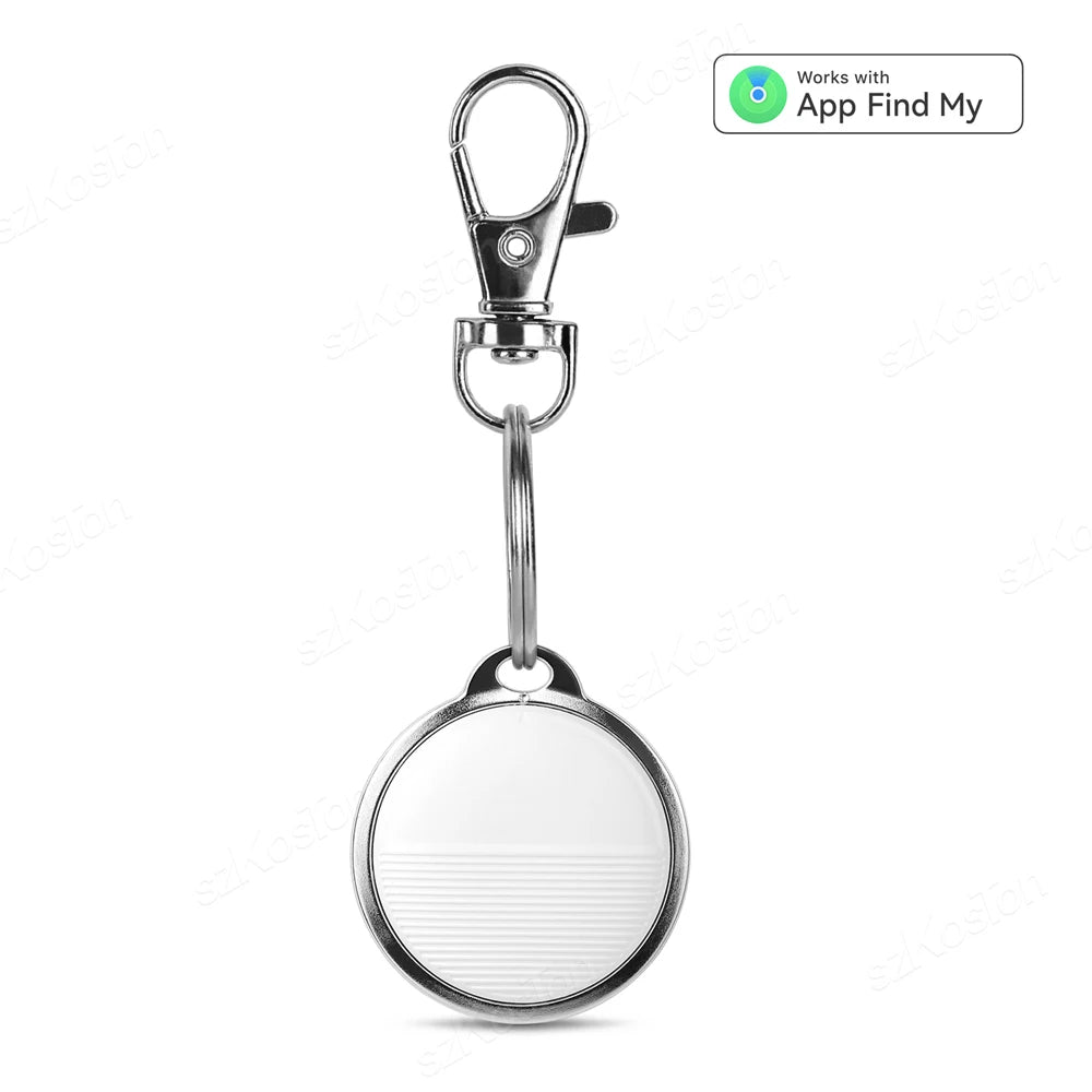 GPS-Tracker für iOS: Intelligenter, Bluetooth-kompatibler Mini-GPS-Locator für Brieftasche und Schlüssel – Anti-Verlust-Gerät, kompatibel mit der „Wo ist?“-App